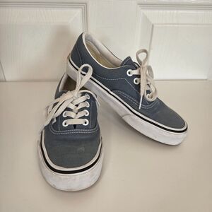 Vans Era Unisex BlueGray Sneakers - Womens Size 5 Mens Size 3.5